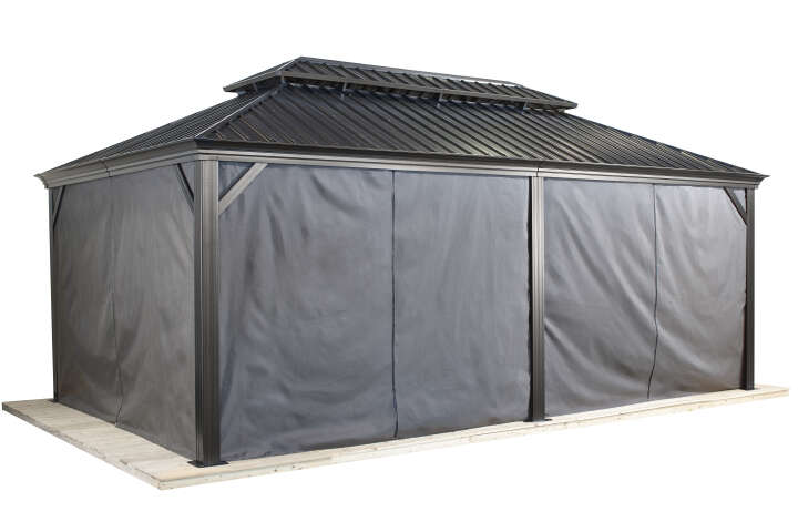 SOJAG Vorhang-Set für Pavillon Messina